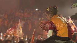 Germany: Galatasaray fans celebrate 25th Turkish Super Lig title worldwide