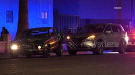 US, Phoenix: Phoenix 3 Vehicle Collision With Pedestrian Struck