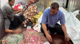 Israel strike on Palestinian house in Deir-al Balah kills civilians including kids (2)