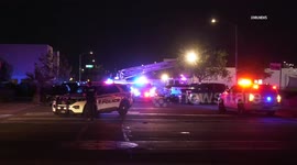 US, Phoenix: Glendale 55th Avenue Foot Pursuit