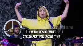 The Who fires drummer Zak Starkey for second time