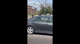 Tornado leaves widespread destruction in St. Louis, Missouri, USA