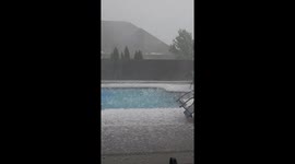 US: Thunderstorms Bring Intense Hail to Northwest Arkansas 2