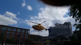 Air Ambulance called to stabbing, central Manchester, UK