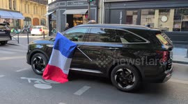 France: Taxi drivers hold protest against fare cuts in Paris