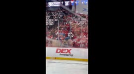 Hilarious Maple Leafs Fan Steals the Show at Florida Panthers Game Warm-Ups