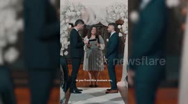Strangers recreate 'Married at First Sight' and tie the knot the day they met