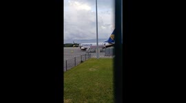 Flight delay of 3+ hours. Limoges to EMA. Flaps stuck down. New plane being sent from Spain. FR1633. Was 18:25 now 21:40+