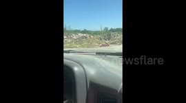 US: Powerful tornado brings damage to London, KY