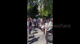 UK: Part of the events in London to commemorate the 77th anniversary of the Nakba