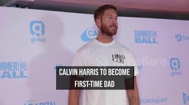 Calvin Harris to become first-time dad