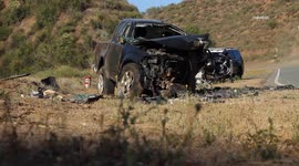 US, Los Angeles: Angeles National Forest LASD Deputy Involved in Trafffic Collision