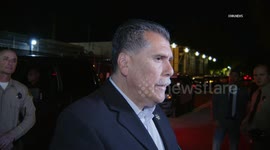 US, Los Angeles: Santa Clarita Deputy Killed in Crash Los Angeles County Sheriff Luna Speaks With Sound On Tape