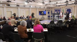 International parliamentarians and political figures during the Free Iran 2025 conference