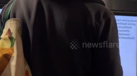 Train cancellations cause rush hour chaos in Sydney, Australia