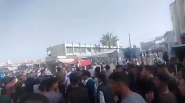 Anti-Hamas Protest in Khan Yunis