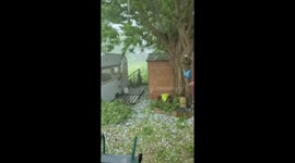 France: Thunderstorms Bring Large Hail to Occitanie