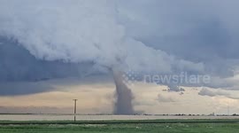 US: Large tornado spotted in Bennett