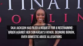 Skai Jackson files for restraining order