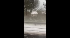 France: Thunderstorms Bring Large Hail to Occitanie 2