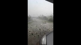 France: Thunderstorms Bring Large Hail to Occitanie 6