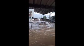 Flood submerges streets as heavy rain triggers state of emergency in the Philippines