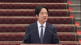 Taiwan: On 1st anniversary in office, Taiwan’s leader urges unity, dialogue