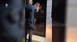 Israel: Two Palestinians were arrested after they were caught working inside a pizza restaurant in Kafr Qara