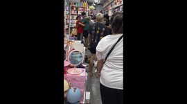 Angry tourists cause carnage at shop in Bangkok
