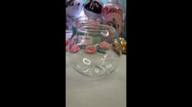 Unique Water Candle with Sand Wax and Gemstones – Home Decor DIY