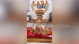Baker's life-size Stitch cake to celebrate Disney film release