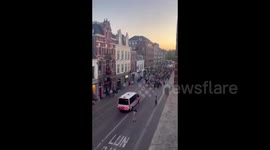 Netherlands: Activists and students marched for Palestine in Utrecht, Netherlands