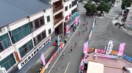 China: Preliminaries for mass participation events of China's 15th National Games underway