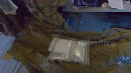 Germany: Soldier To Soldier Blood Transfusions Practiced In Intense Combat Drill