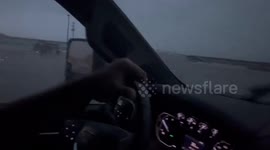 US: Heavy Rain Causes Flooding in Northwest Kansas Amid Storm Warning