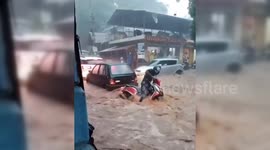 India: Severe Flooding Hits Mapusa, North Goa After Torrential Rains