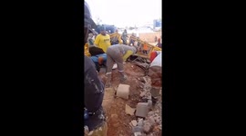 Lift collapses at construction site leaving three people dead in Brazil