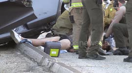 US, Bakersfield: Bakersfield Crash Leaves Multiple With Serious Injuries Graphic Content