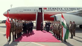 Hungary: Turkish president arrives in Hungary to attend Organization of Turkic States summit