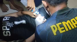 Dramatic Padang Fire Department Evacuation of a Teenager's Trouser Zipper Clamping His Genitals
