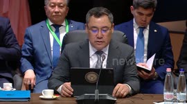 Hungary: Kyrgyz President Japarov speaks at Turkic States summit in Budapest