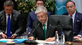 Hungary: Kazakh President Tokayev speaks at Turkic States summit in Hungary