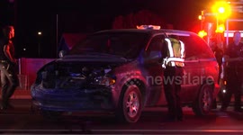 US, Phoenix: Phoenix Officer Involved Traffic Collision