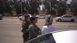 Israel: Israeli extremists block aid trucks at Gaza border, clashing with rights activists