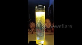 Mother's ethereal DIY meteor shower leaves her kids in awe