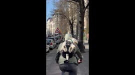 Biking Backpack Dog