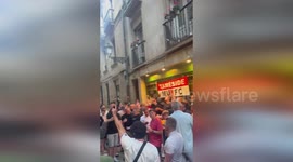 Spain: Manchester United Fans Take Over San Sebastian Ahead Of Europa League Final
