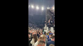 UK: Jubilant Spurs Fans Storm Pitch After Europa League Win Over Man United