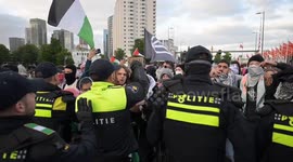 Caribbean Netherlands: Protesters block traffic in Rotterdam over docking of ship carrying F-35 parts from Israel