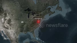 US: MOTION GRAPHICS - Israeli Embassy staff members killed outside Jewish museum in Washington, DC